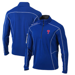 Philadelphia Phillies Columbia Omni-Wick Shotgun Quarter-Zip Pullover Top Outlet