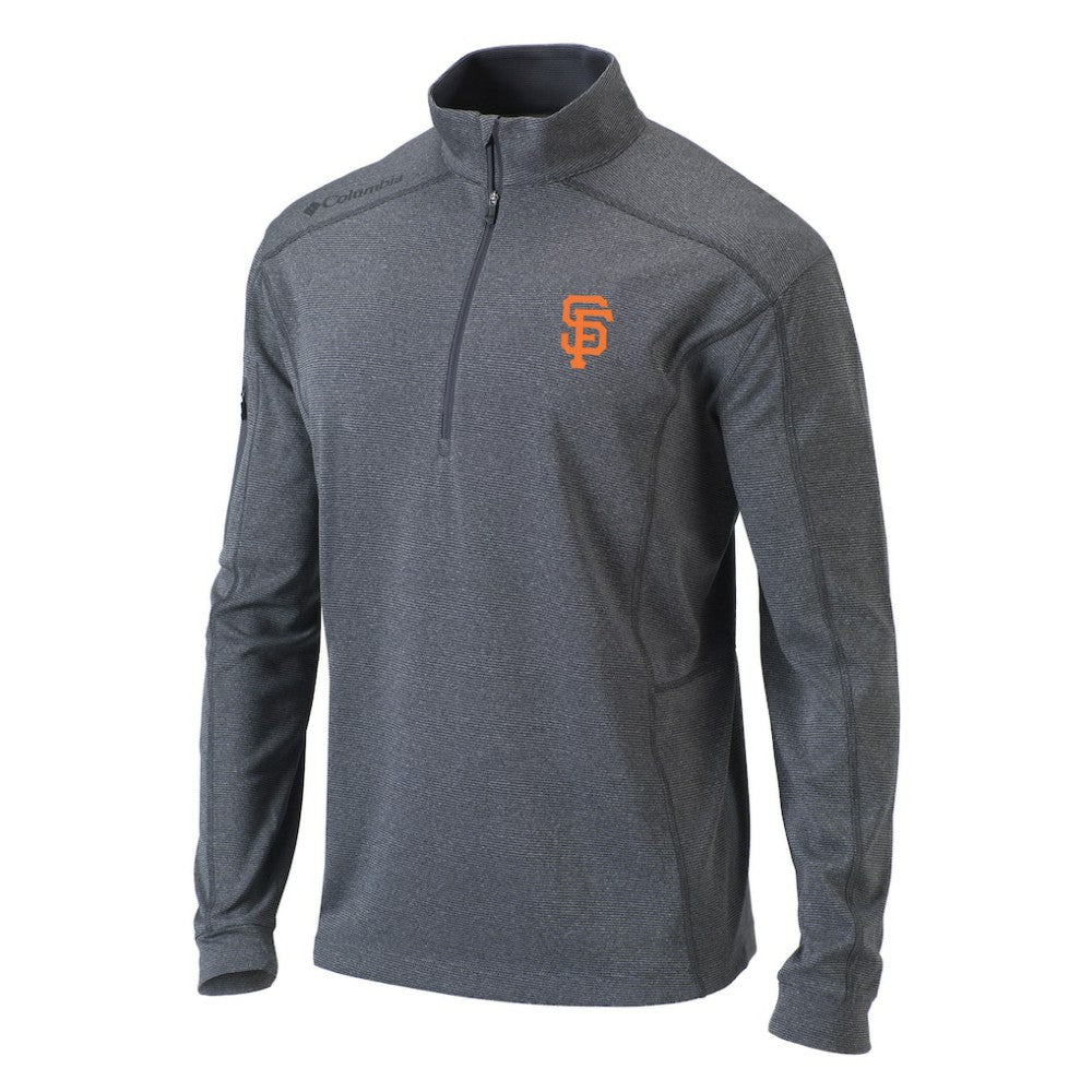 San Francisco Giants Columbia Omni-Wick Shotgun Quarter-Zip Pullover Top Outlet