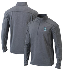 Seattle Mariners Columbia Omni-Wick Shotgun Quarter-Zip Pullover Top Sale