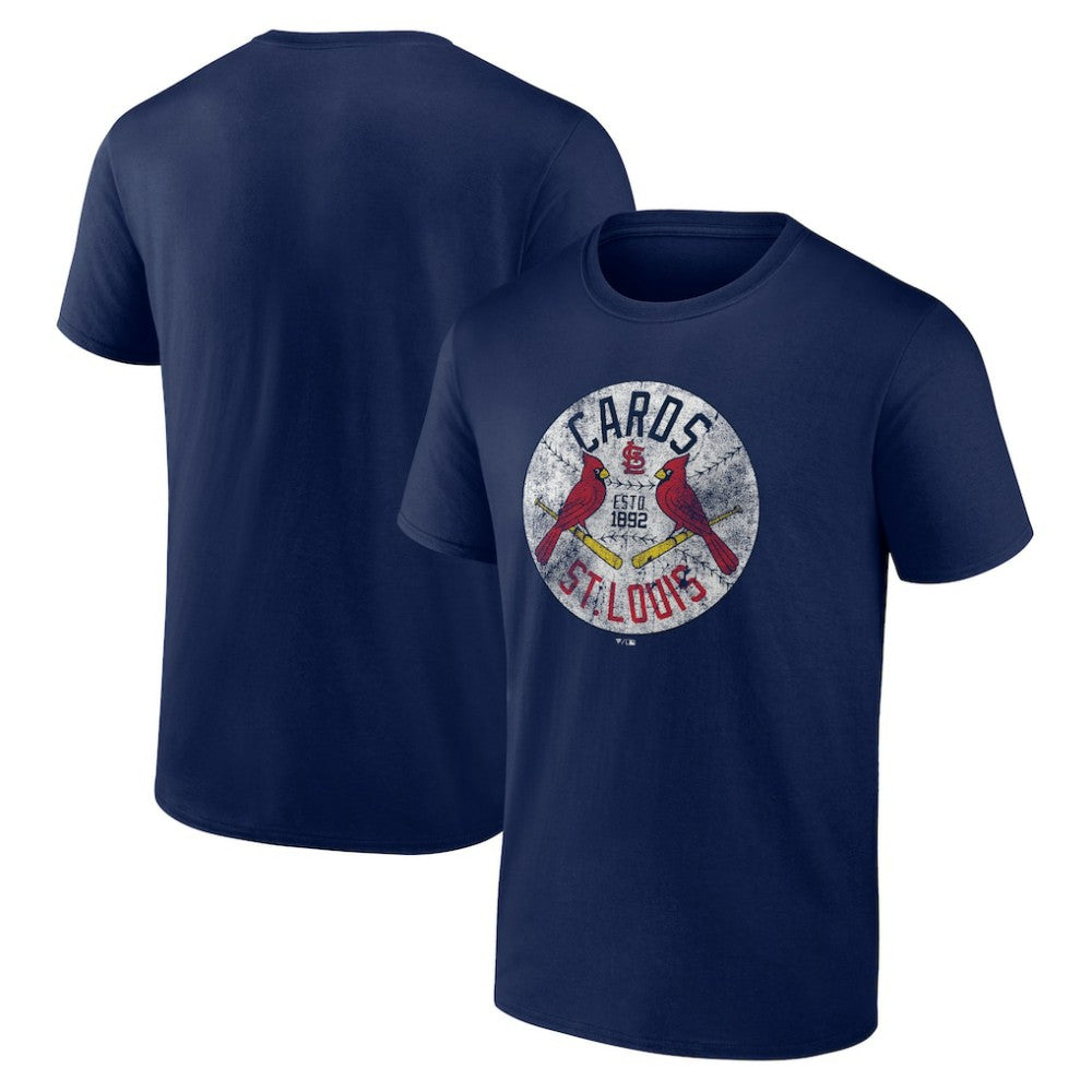 St. Louis Cardinals Hometown Collection Vintage Cards T-Shirt Outlet