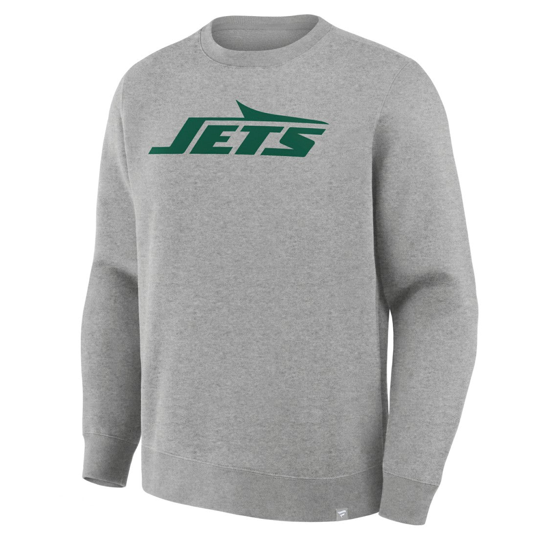 New York Jets Primary Logo Legacy Sweatshirt - Heather Gray - Fanatics