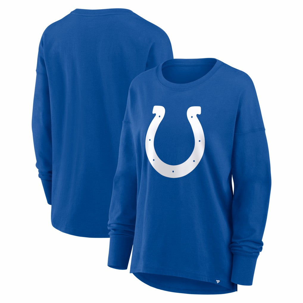 Indianapolis Colts Women's Essential Long Sleeve T-Shirt - Royal - Fanatics