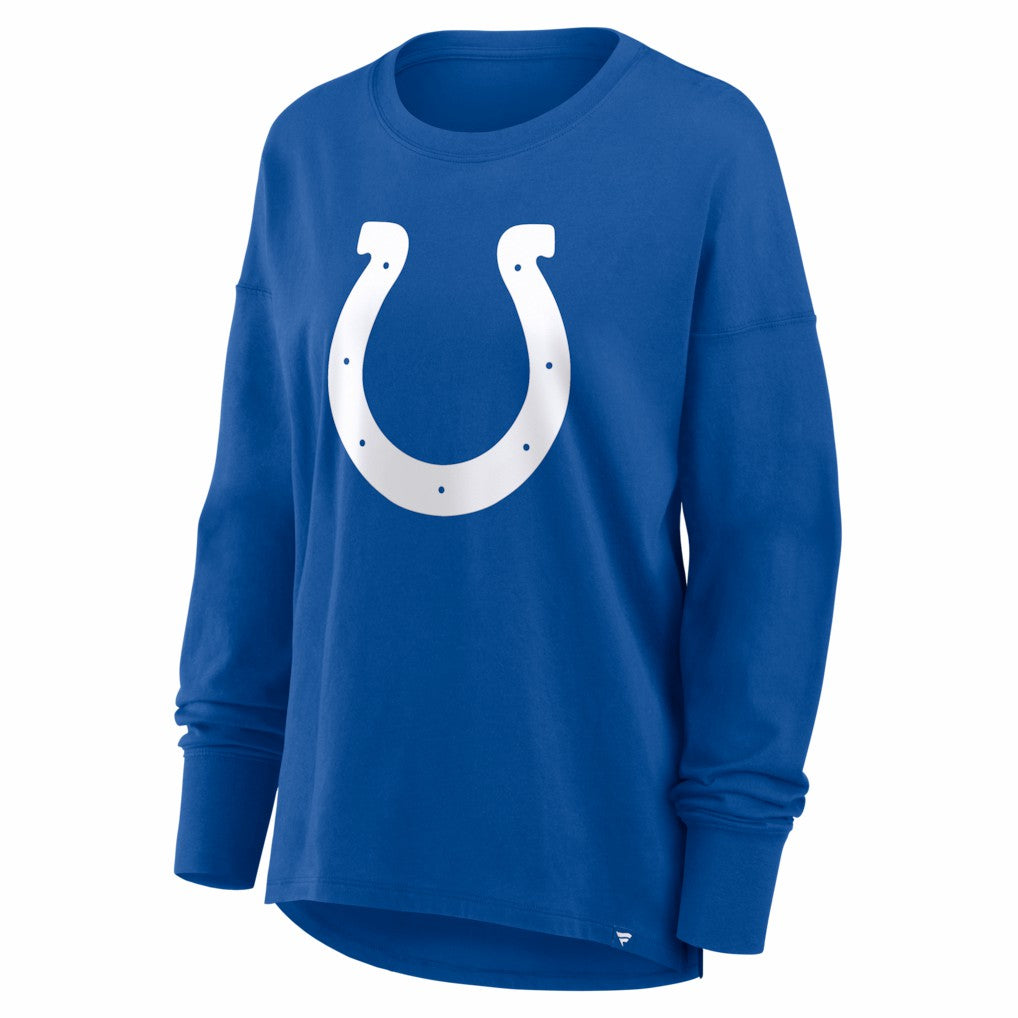 Indianapolis Colts Women's Essential Long Sleeve T-Shirt - Royal - Fanatics