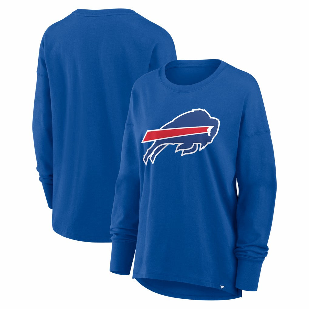 Buffalo Bills Women's Essential Long Sleeve T-Shirt - Royal - Fanatics