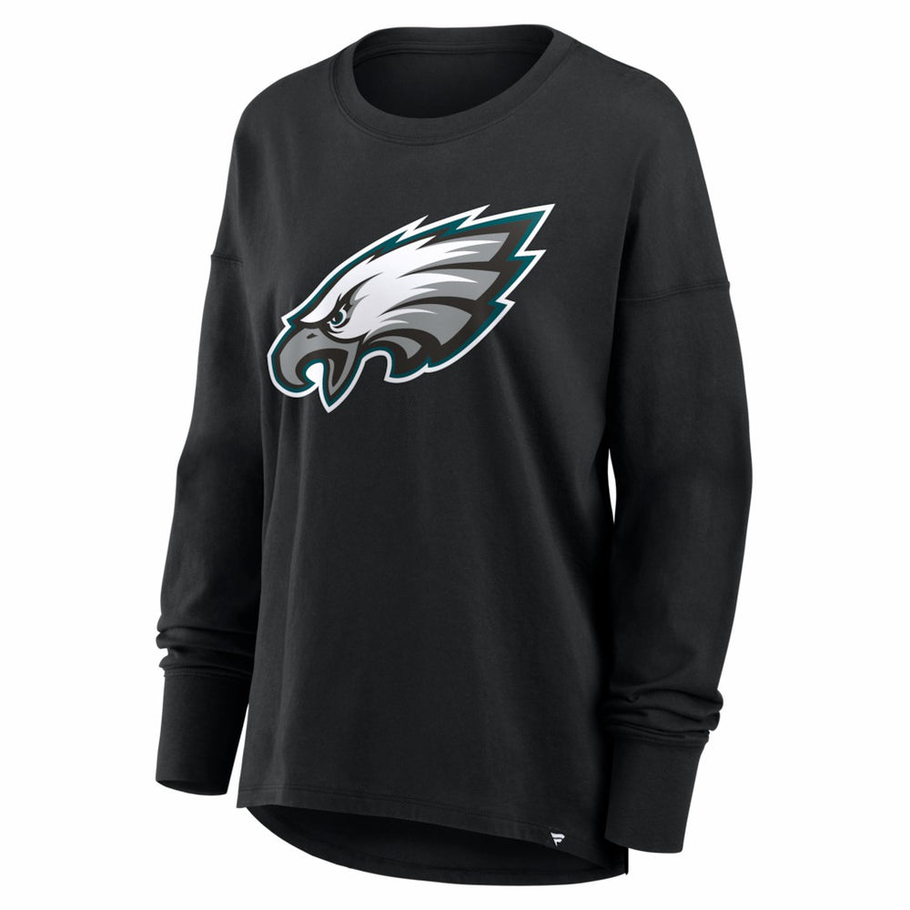 Philadelphia Eagles Women's Essential Long Sleeve T-Shirt - Black - Fanatics