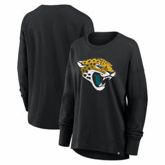 Jacksonville Jaguars Women's Essential Long Sleeve T-Shirt - Black - Fanatics