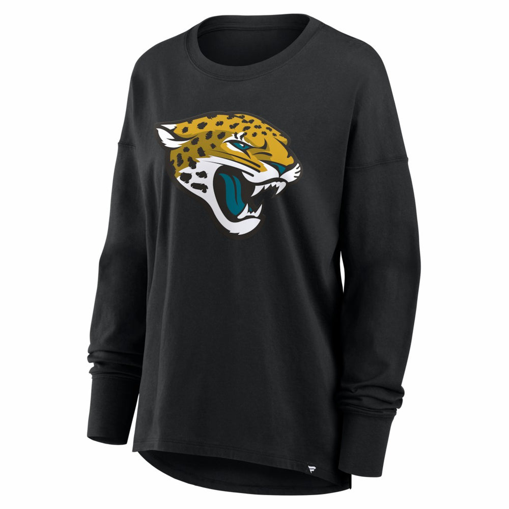 Jacksonville Jaguars Women's Essential Long Sleeve T-Shirt - Black - Fanatics