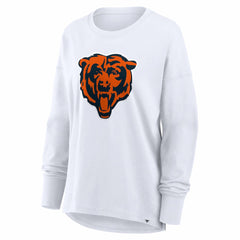 Chicago Bears Women's Essential Long Sleeve T-Shirt - White - Fanatics