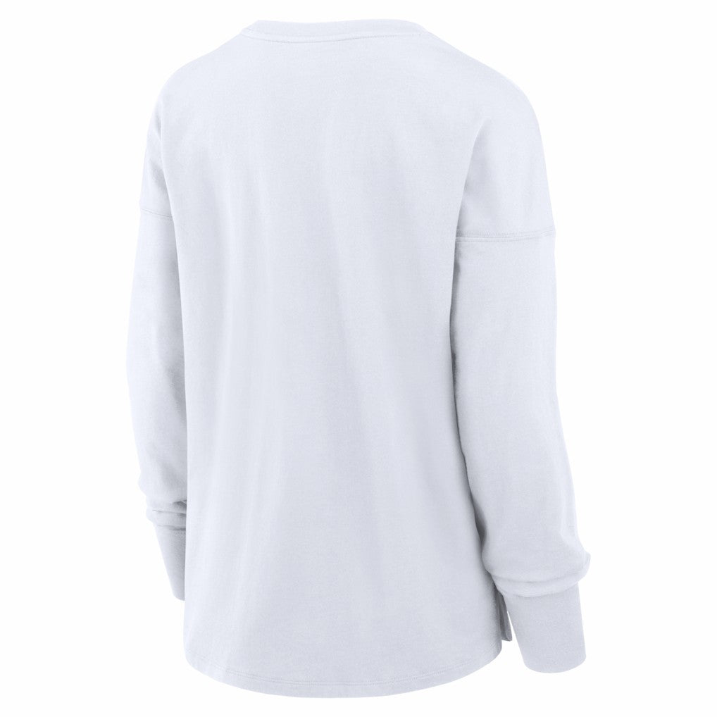 Chicago Bears Women's Essential Long Sleeve T-Shirt - White - Fanatics