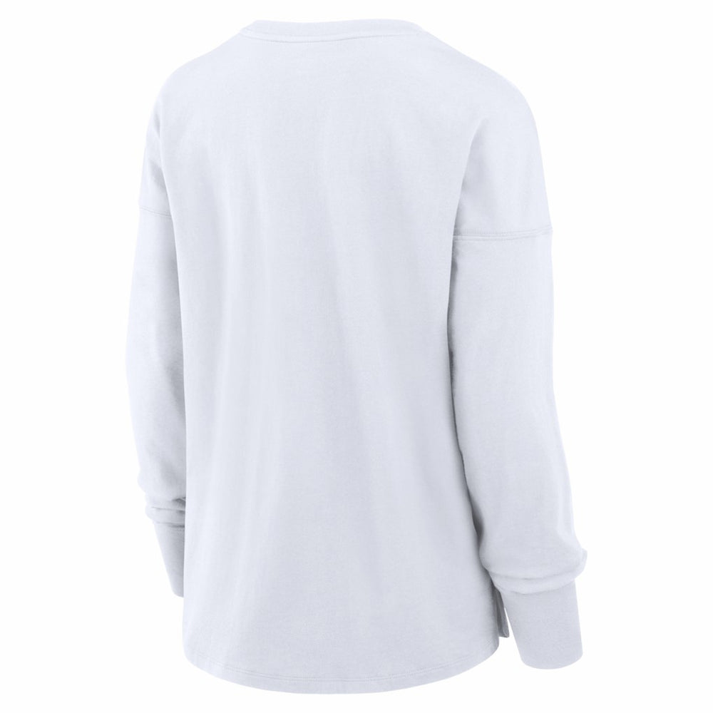 Chicago Bears Women's Essential Long Sleeve T-Shirt - White - Fanatics