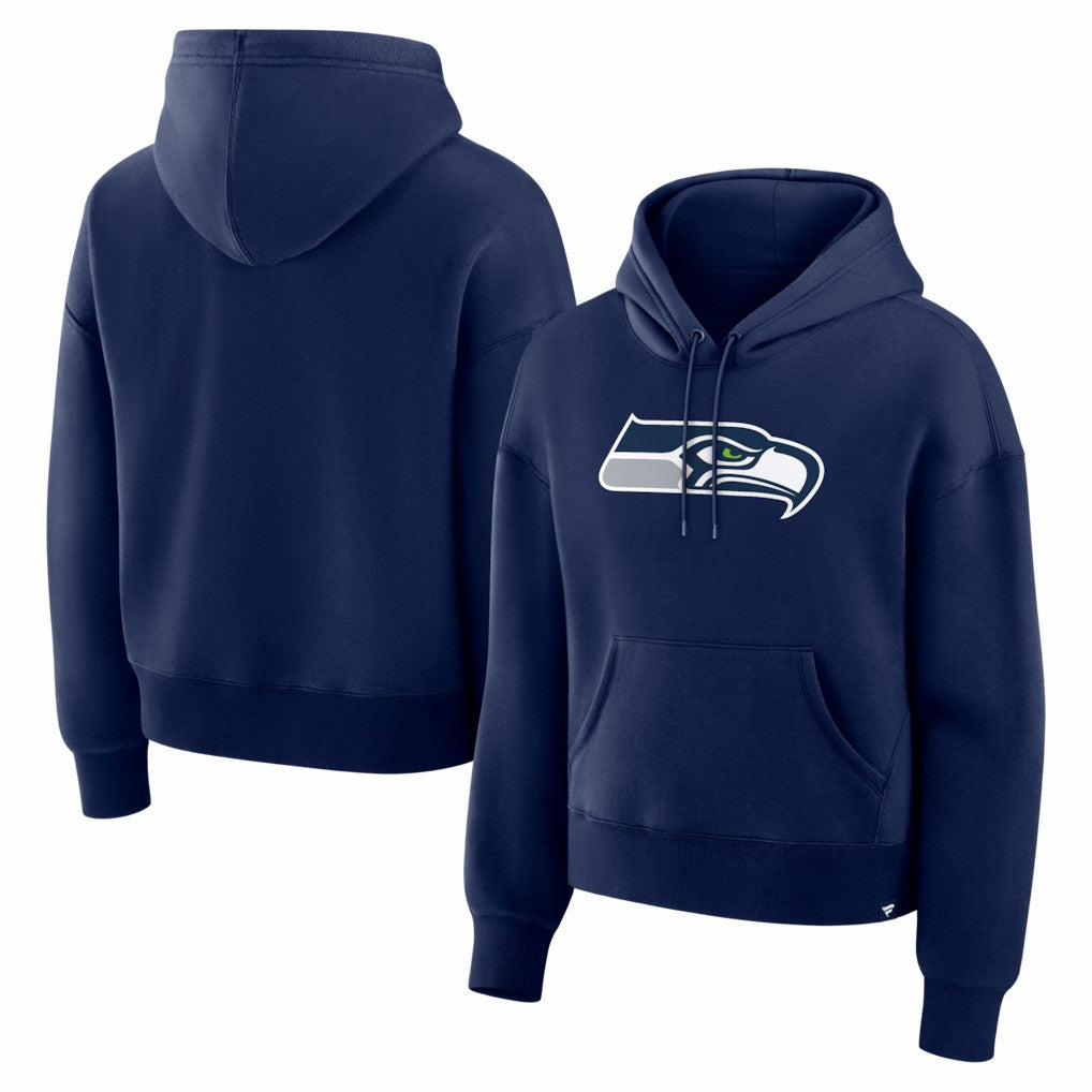 Seattle Seahawks Women's Essential Legacy Hoodie - College Navy - Fanatics