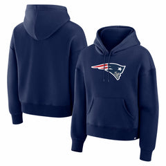 New England Patriots Women's Essential Legacy Hoodie - Navy - Fanatics