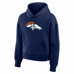 Denver Broncos Women's Essential Legacy Hoodie - Navy - Fanatics