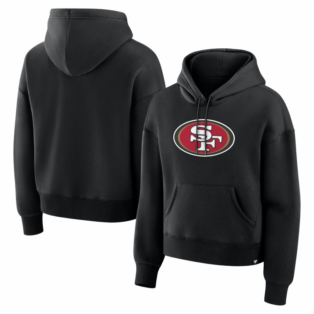 San Francisco 49ers Women's Essential Legacy Hoodie - Black - Fanatics