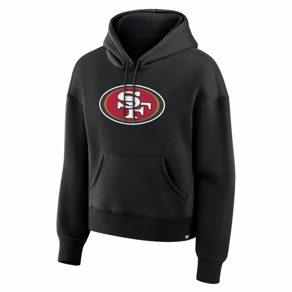 San Francisco 49ers Women's Essential Legacy Hoodie - Black - Fanatics