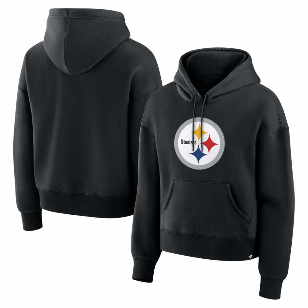 Pittsburgh Steelers Women's Essential Legacy Hoodie - Black - Fanatics