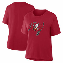 Tampa Bay Buccaneers Women's Essential Legacy T-Shirt - Red - Fanatics