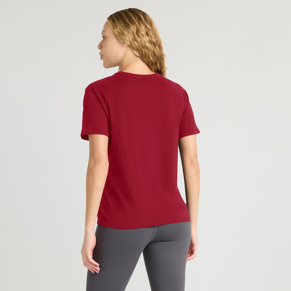 Tampa Bay Buccaneers Women's Essential Legacy T-Shirt - Red - Fanatics