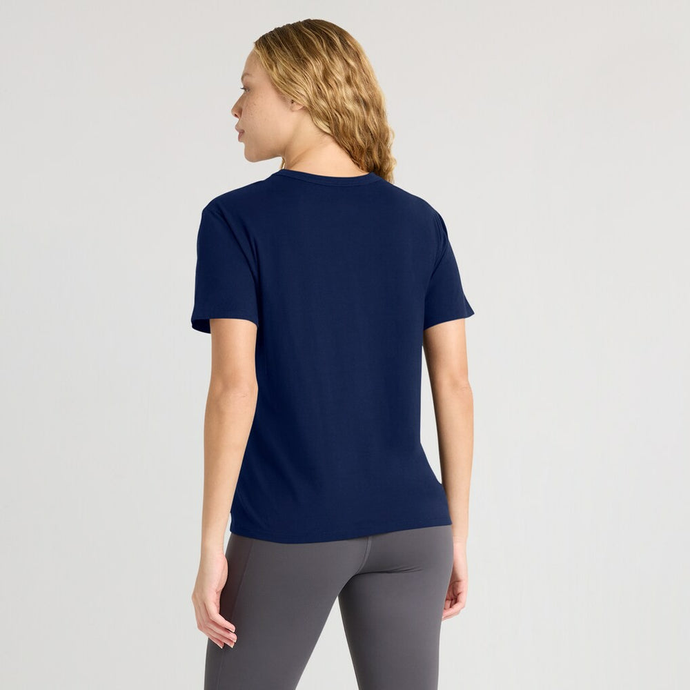 Seattle Seahawks Women's Essential Legacy T-Shirt - College Navy - Fanatics