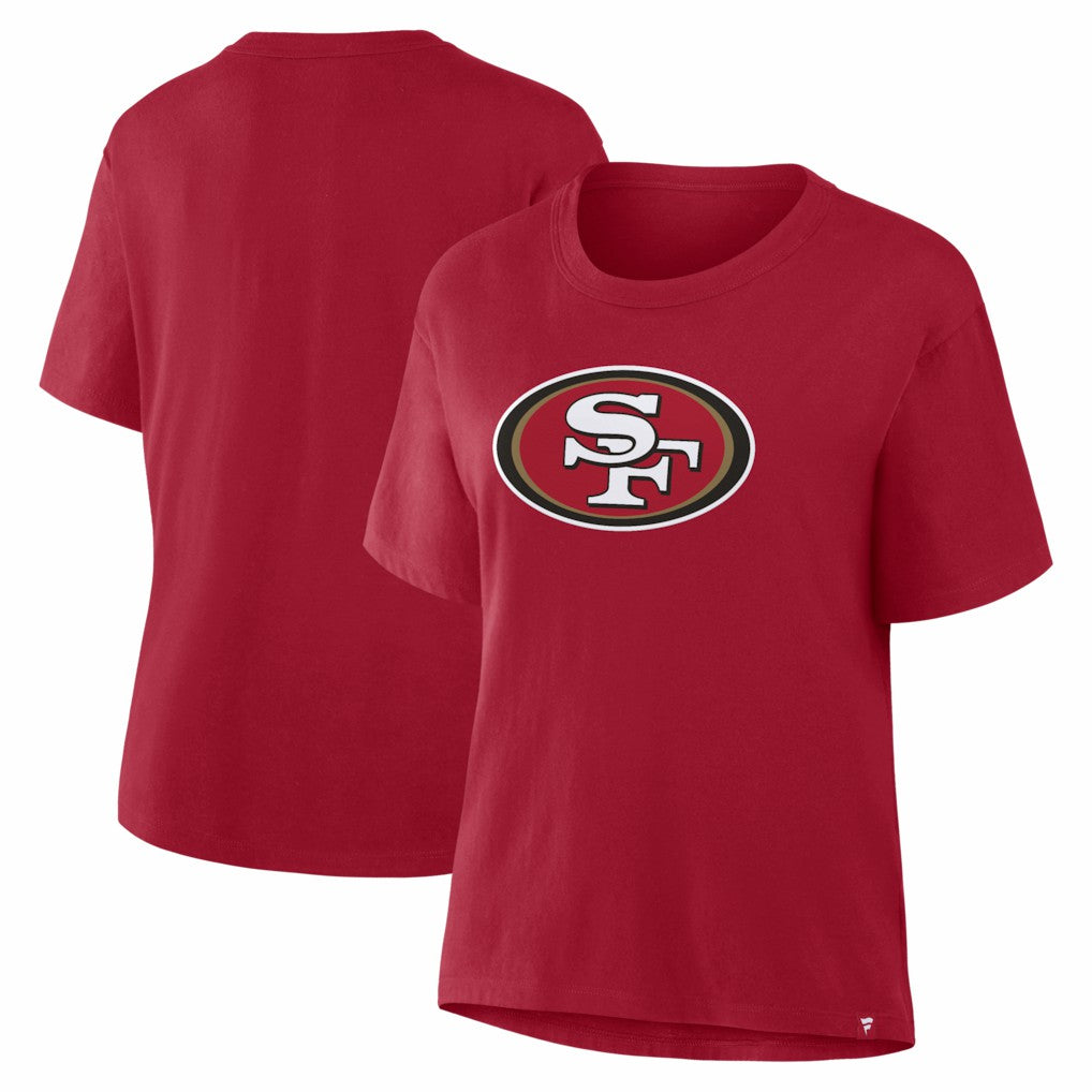 San Francisco 49ers Women's Essential Legacy T-Shirt - Scarlet - Fanatics