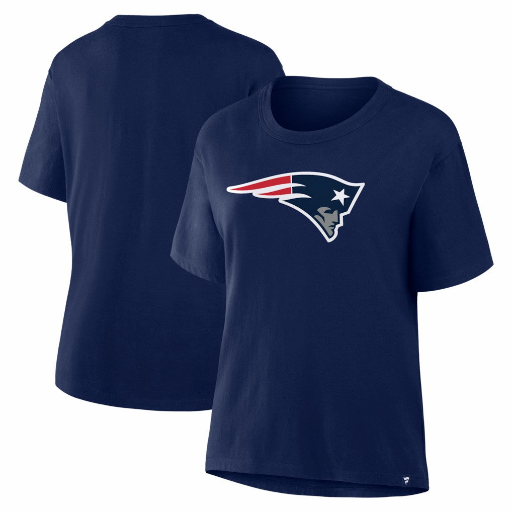 New England Patriots Women's Essential Legacy T-Shirt - Navy - Fanatics