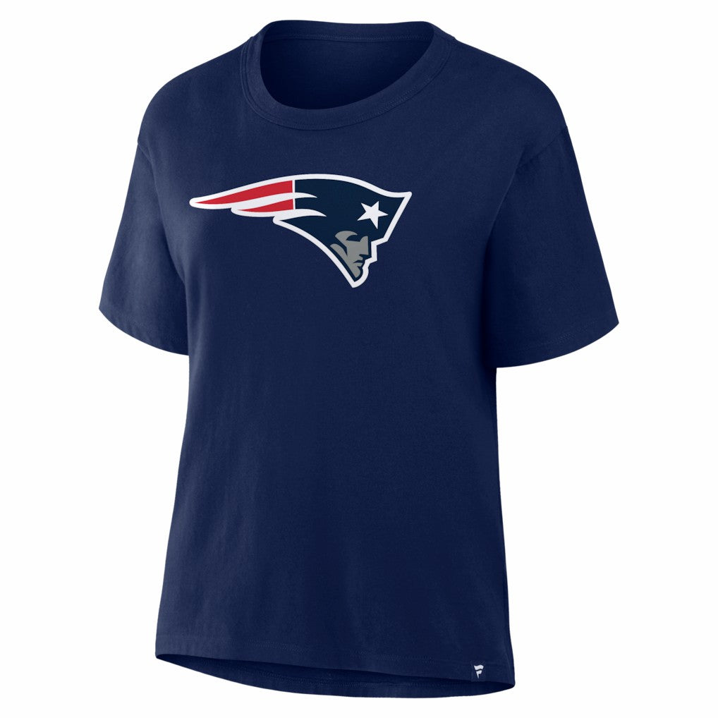 New England Patriots Women's Essential Legacy T-Shirt - Navy - Fanatics