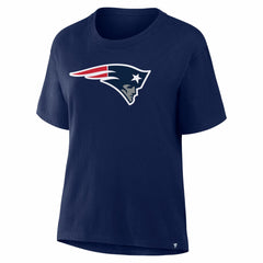 New England Patriots Women's Essential Legacy T-Shirt - Navy - Fanatics
