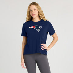 New England Patriots Women's Essential Legacy T-Shirt - Navy - Fanatics