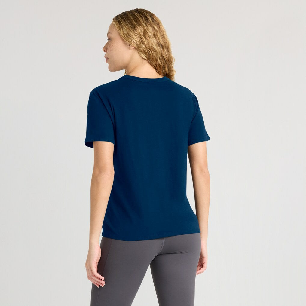 Houston Texans Women's Essential Legacy T-Shirt - Navy - Fanatics
