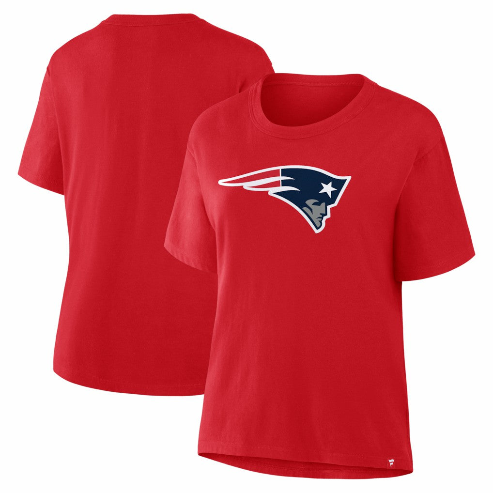 New England Patriots Women's Essential Legacy T-Shirt - Red - Fanatics