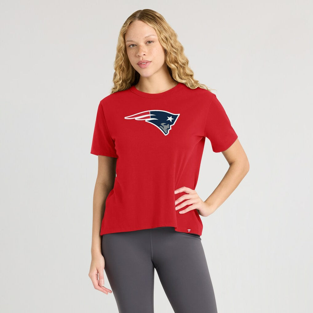 New England Patriots Women's Essential Legacy T-Shirt - Red - Fanatics