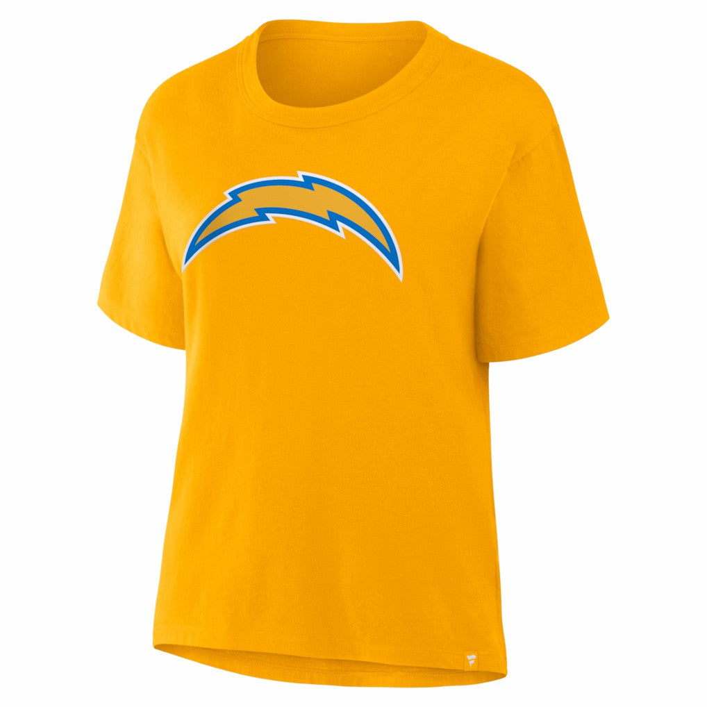 Los Angeles Chargers Women's Essential Legacy T-Shirt - Gold - Fanatics