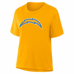 Los Angeles Chargers Women's Essential Legacy T-Shirt - Gold - Fanatics
