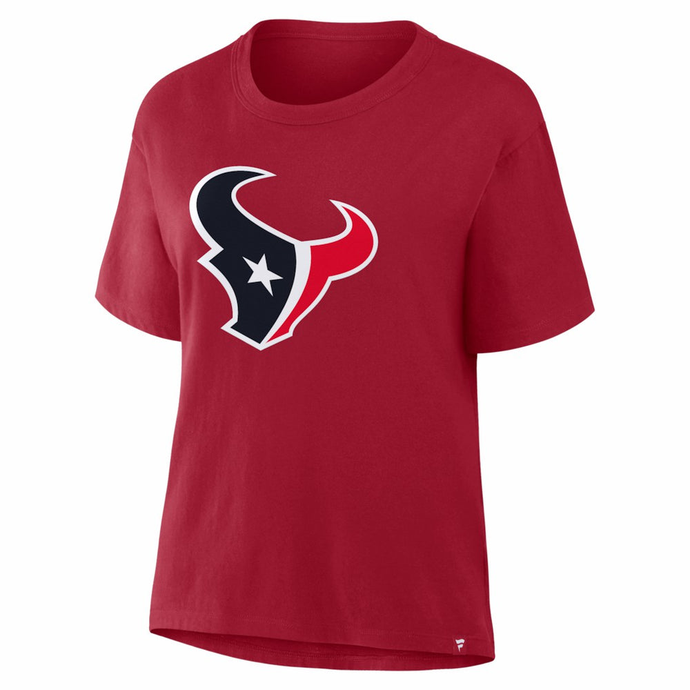 Houston Texans Women's Essential Legacy T-Shirt - Red - Fanatics