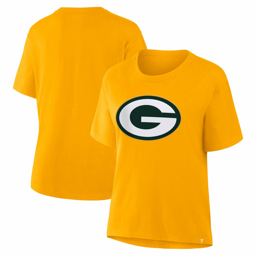 Green Bay Packers Women's Essential Legacy T-Shirt - Gold - Fanatics