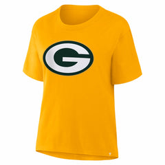 Green Bay Packers Women's Essential Legacy T-Shirt - Gold - Fanatics