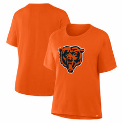 Chicago Bears Women's Essential Legacy T-Shirt - Orange - Fanatics