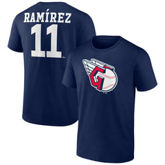 Jose Ramirez Cleveland Guardians Player Icon Name & Number T-Shirt Near Me