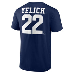 Christian Yelich Milwaukee Brewers Player Icon Name & Number T-Shirt for sale