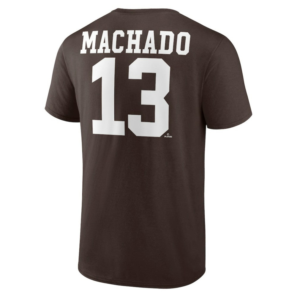 Manny Machado San Diego Padres Player Icon Name & Number T-Shirt Sale
