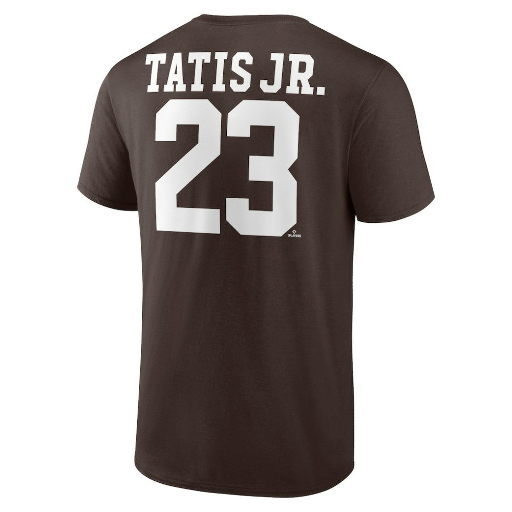 Fernando Tatis Jr. San Diego Padres Player Icon Name & Number T-Shirt Outlet