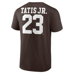 Fernando Tatis Jr. San Diego Padres Player Icon Name & Number T-Shirt Outlet