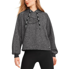 Kansas City Chiefs DKNY Sport Women's Debbie Dolman Raglan Pullover Hoodie - Black - NFL