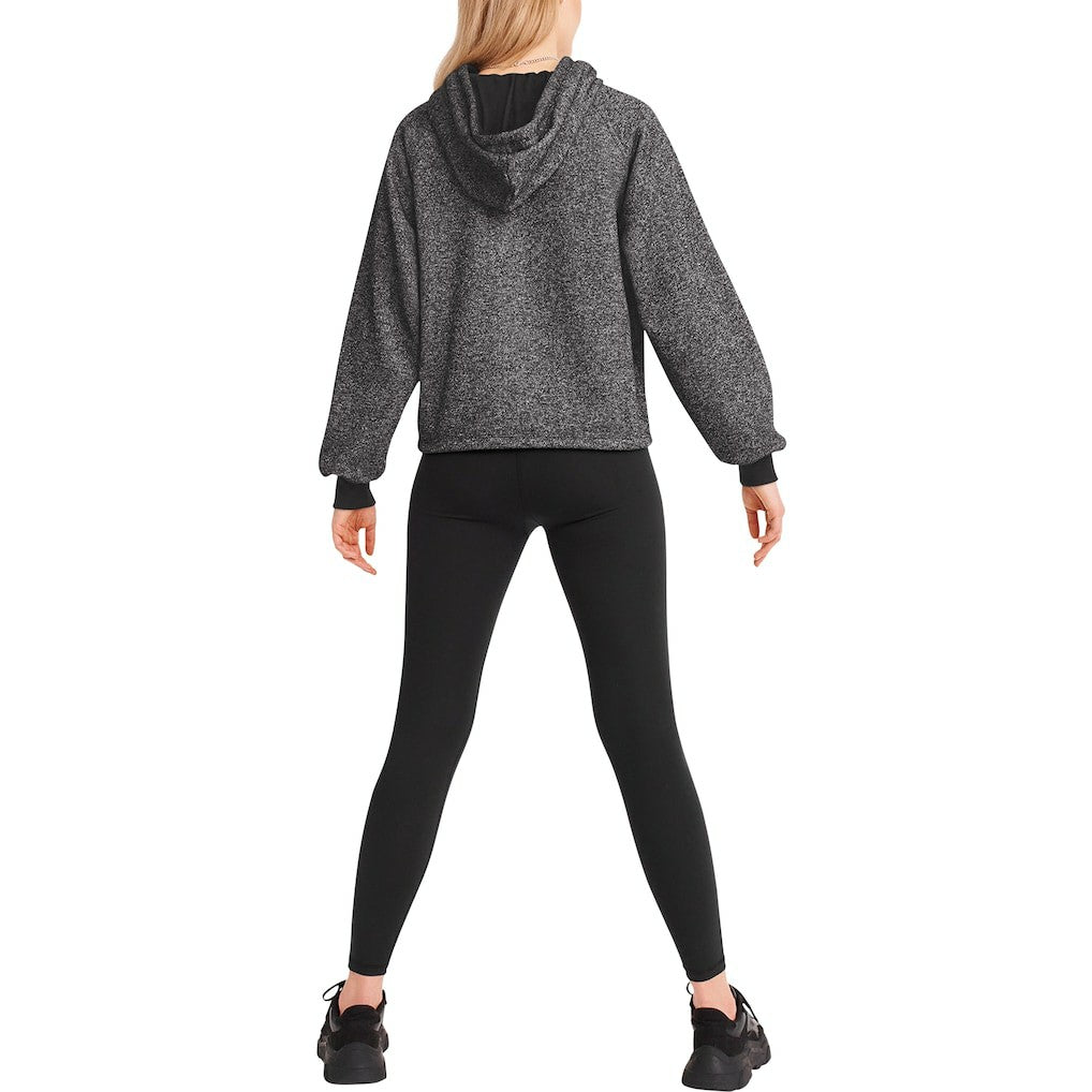 Las Vegas Raiders DKNY Sport Women's Debbie Dolman Raglan Pullover Hoodie - Black - NFL
