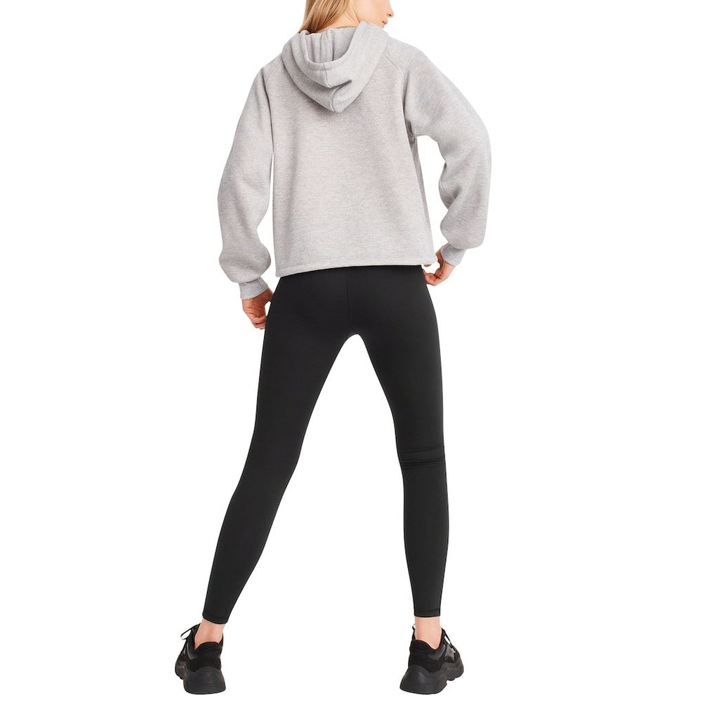 Los Angeles Chargers DKNY Sport Women's Debbie Dolman Raglan Pullover Hoodie - Heather Gray - NFL
