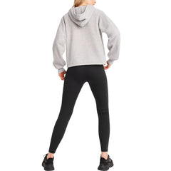 Los Angeles Rams DKNY Sport Women's Debbie Dolman Raglan Pullover Hoodie - Heather Gray - NFL