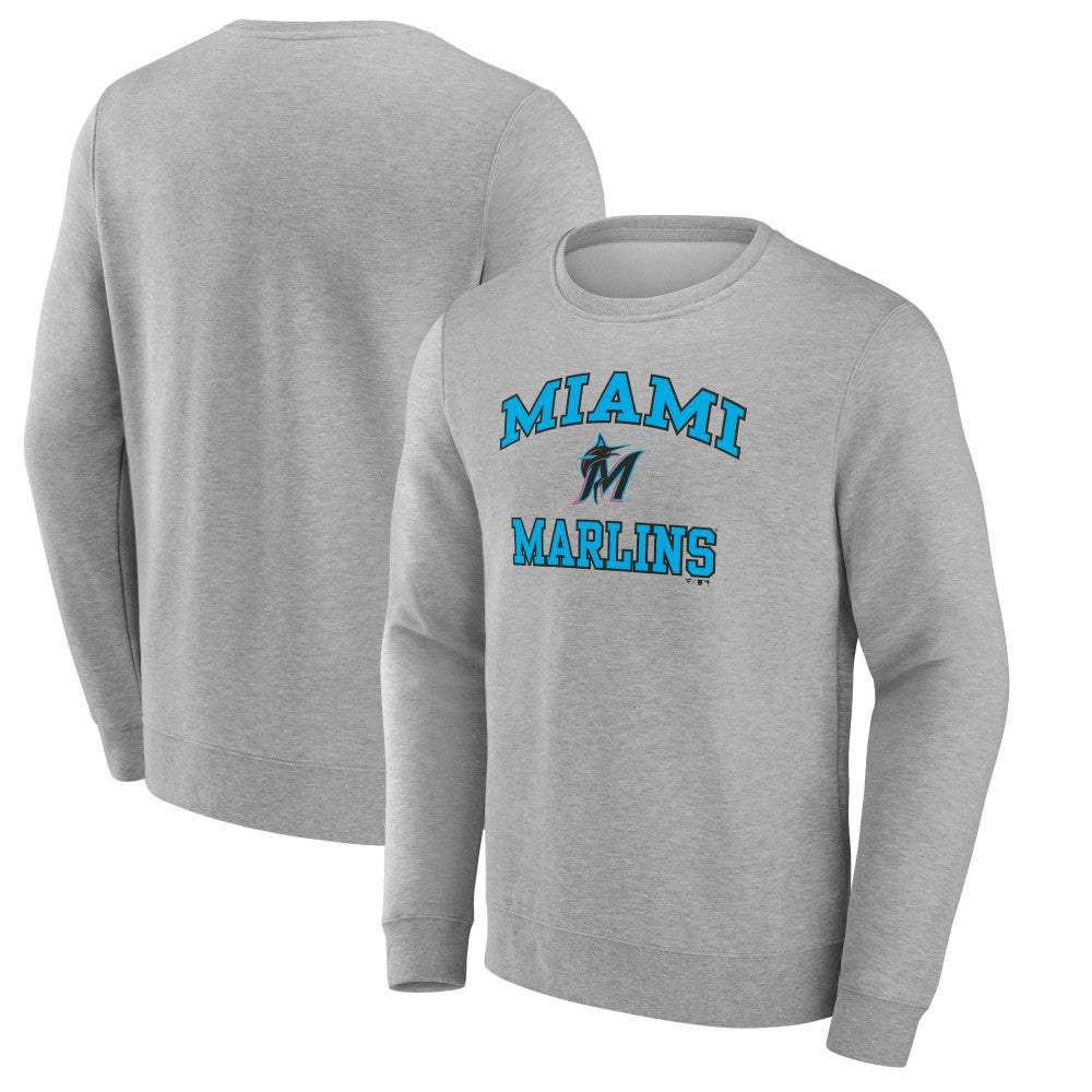 Miami Marlins Heart & Soul Pullover Sweatshirt Outlet