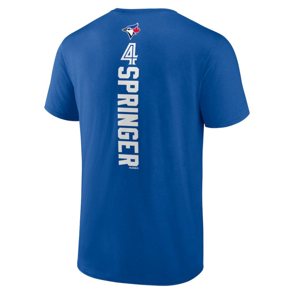 George Springer Toronto Blue Jays Playmaker Name & Number T-Shirt Outlet