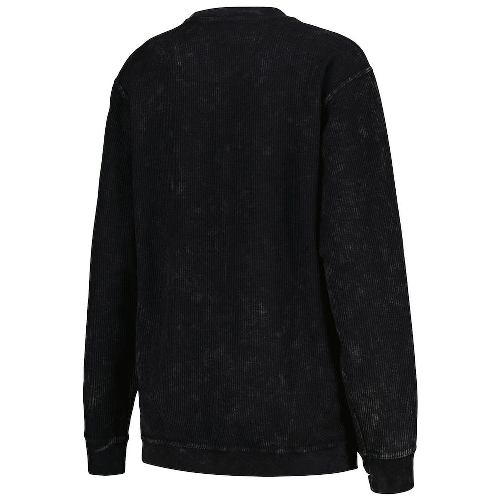 Las Vegas Raiders G-III 4Her by Carl Banks Women's Comfy Cord Pullover Sweatshirt - Black - NFL