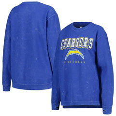 Los Angeles Chargers G-III 4Her by Carl Banks Women's Comfy Cord Pullover Sweatshirt - Powder Blue - NFL